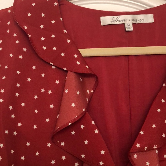 Lovers + Friends Star Print Romper Dress - Picture 3 of 8